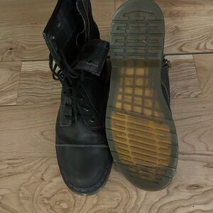Dr. Martens Black Leather Boots